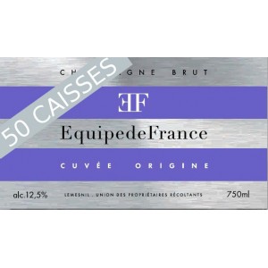 50 Caisses X6  EquipedeFrance cuvée Origine